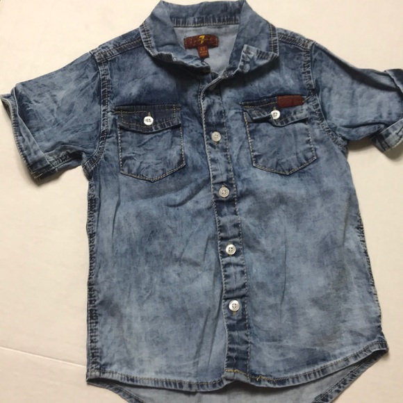7 for all mankind | toddler denim top size 2T - Picture 5 of 6